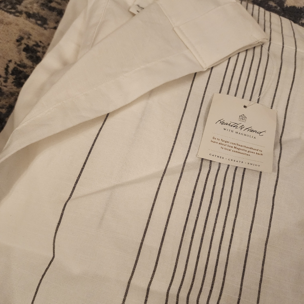 Hearth and Hand Engineered Plaid Curtain